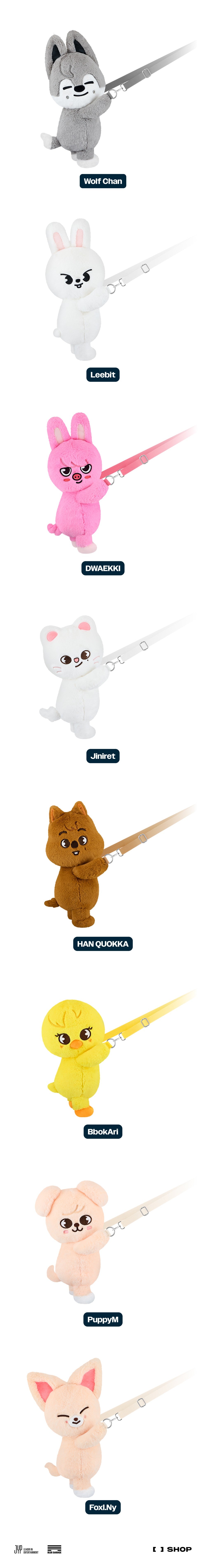 Stray Kids - dominATE : celebrATE SKZOO Plush Bag