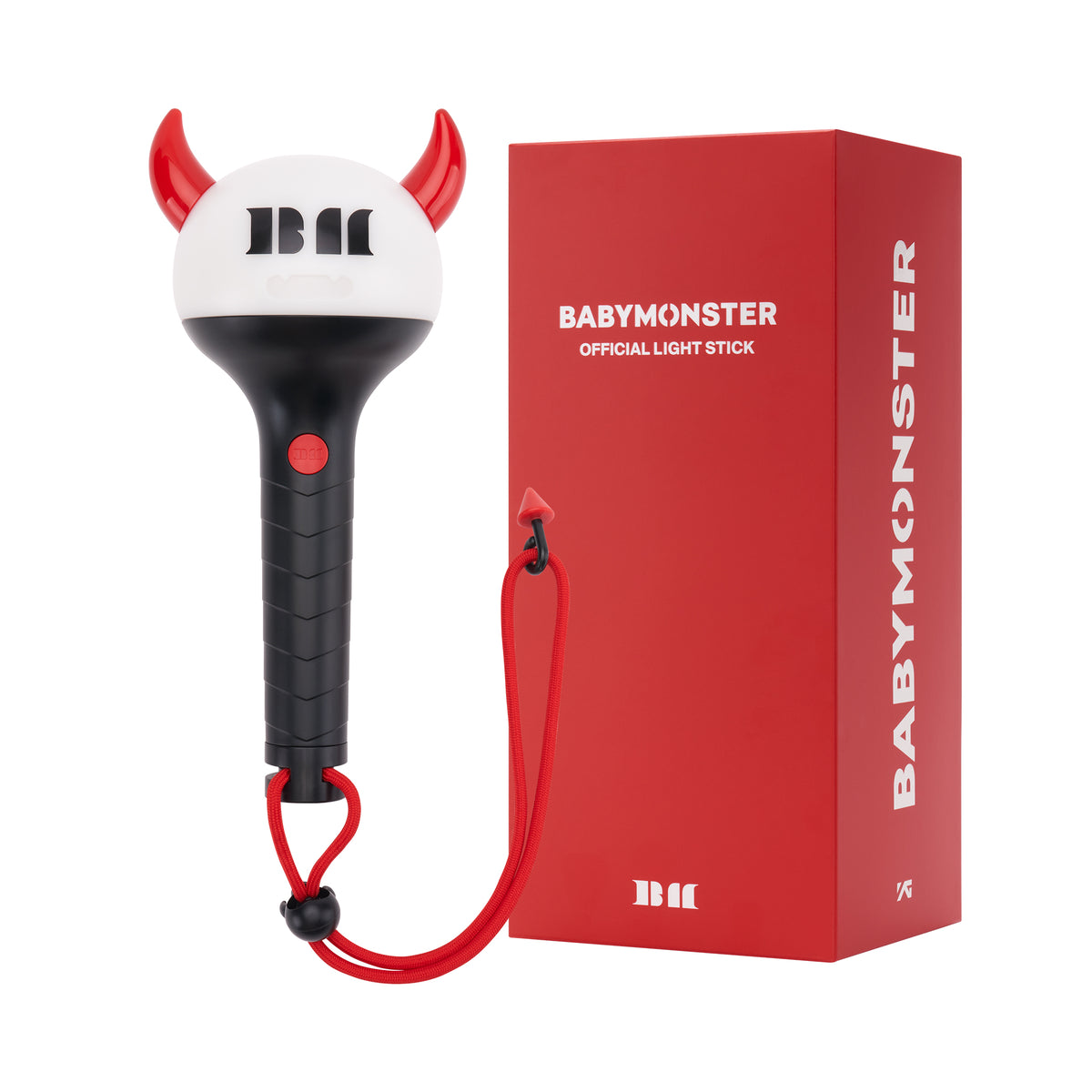 BABYMONSTER Official Light Stick with product box