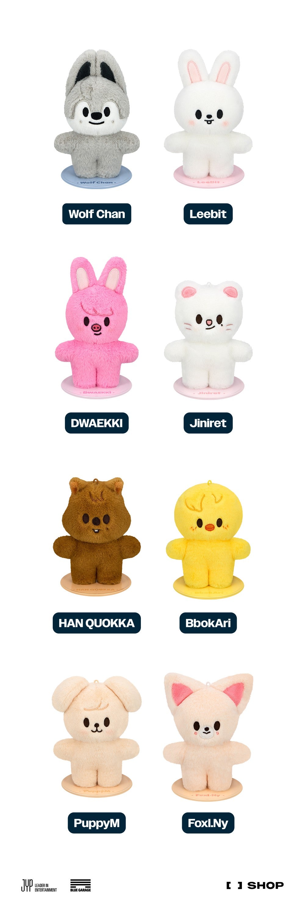 Stray Kids - dominATE : celebrATE SKZOO Plush Standing Ver.