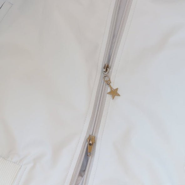 Stray Kids Bomber Jacket gold star zipper detail - STAY in Our Little House