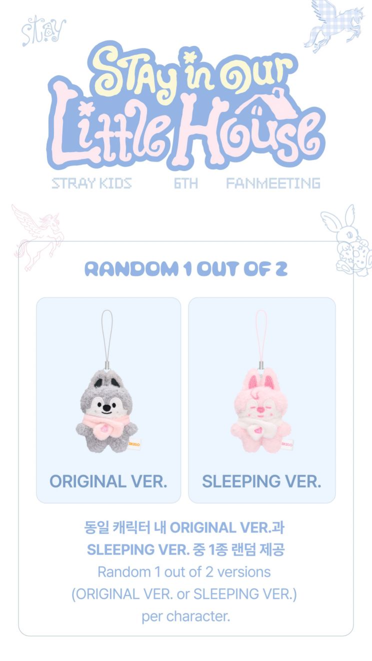 Stray Kids SKZOO Secret Micro Original and Sleeping random designs explained - STAY in Our Little House