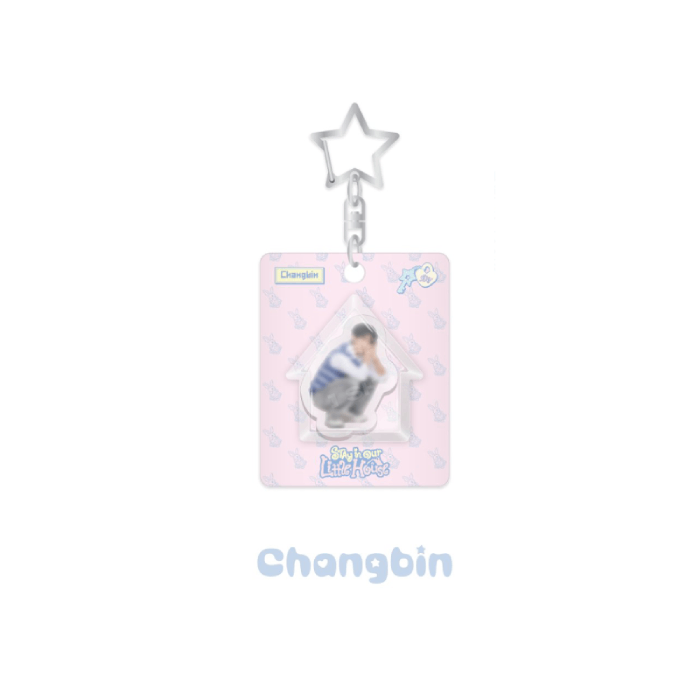 Stray Kids Mini Block Keyring - STAY in Our Little House Changbin