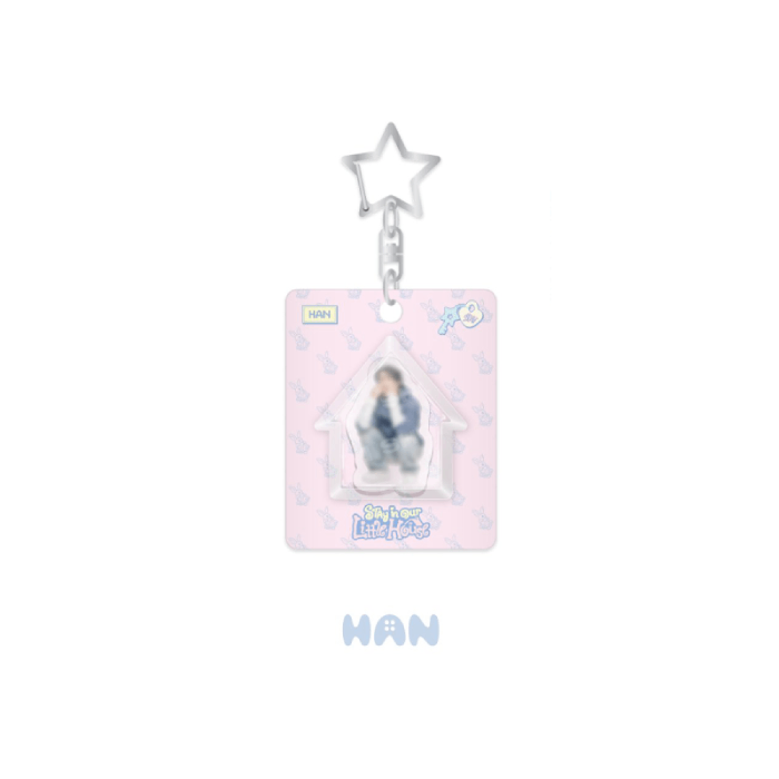 Stray Kids Mini Block Keyring - STAY in Our Little House HAN