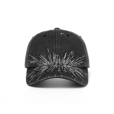 BTS ARIRANG black ball cap with white burst graphic