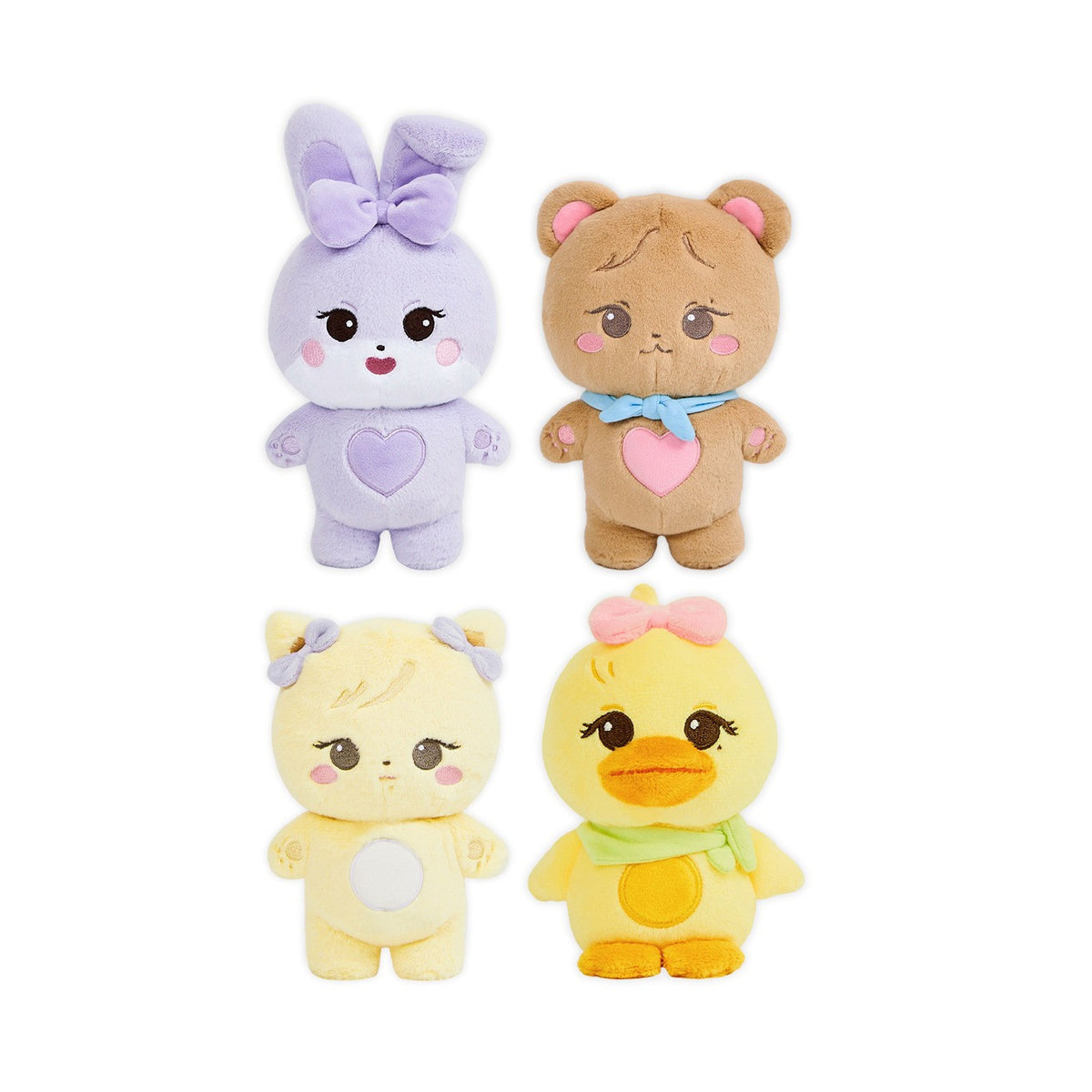 BLACKPINK BORN PINK tour SOOYA, GOMDEUKI, ROSIE and PPEU character plush dolls
