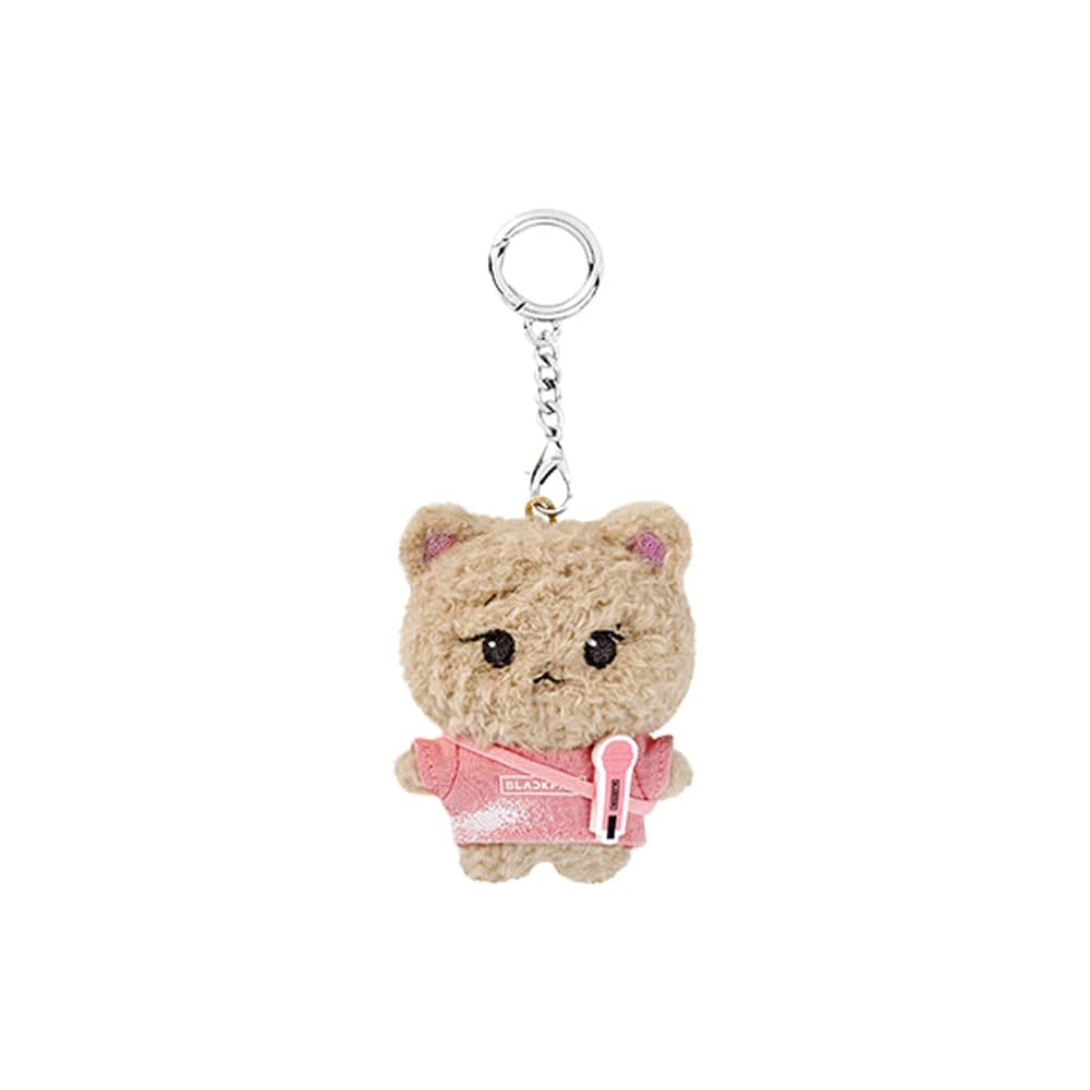 BLACKPINK BPCOLLECTION GOMDEUKI Goyang Plush Keyring, front view