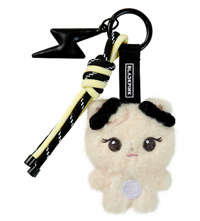 BLACKPINK BPCOLLECTION ROSIE Slim Plush Keyring, front view