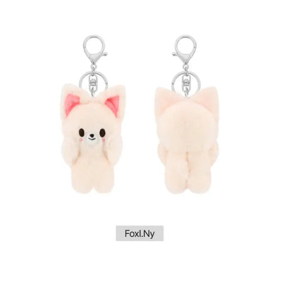 Stray Kids SKZOO FoxI.Ny magnet plush keyring front and back