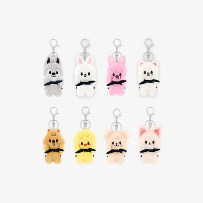 Eight Stray Kids SKZOO magnet plush keyring characters with capes