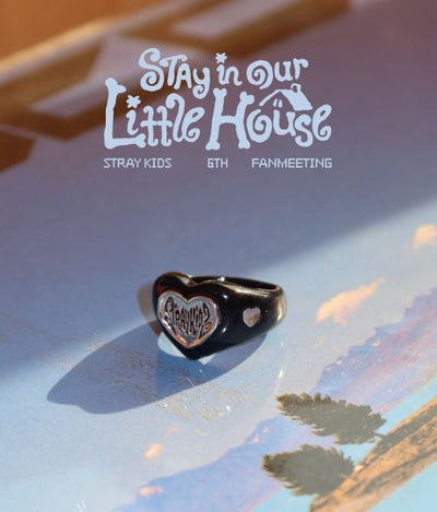 Stray Kids Ring with heart Stray Kids logo shown in the manufacturer catalogue - STAY in Our Little House