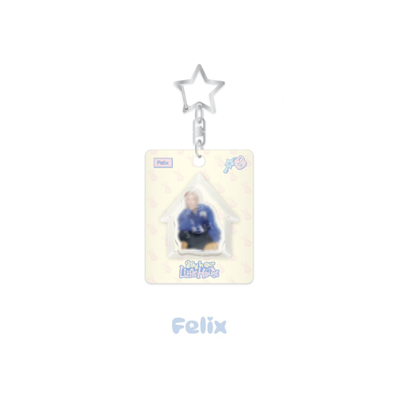 Stray Kids Mini Block Keyring - STAY in Our Little House Felix