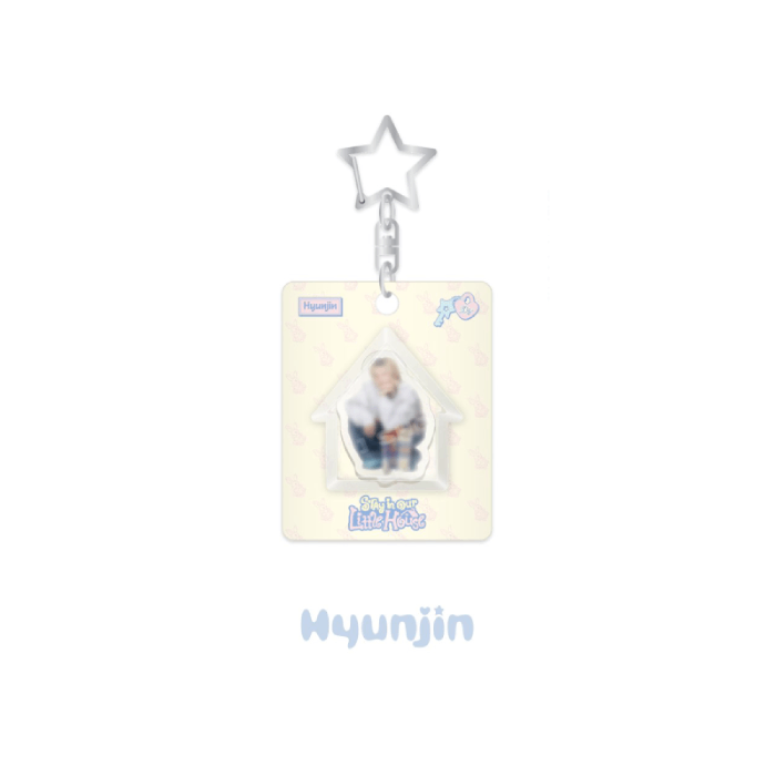 Stray Kids Mini Block Keyring - STAY in Our Little House Hyunjin