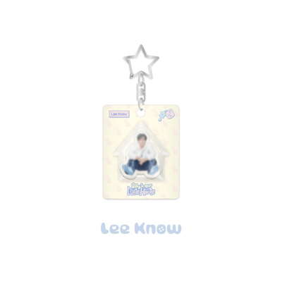 Stray Kids Mini Block Keyring - STAY in Our Little House Lee Know