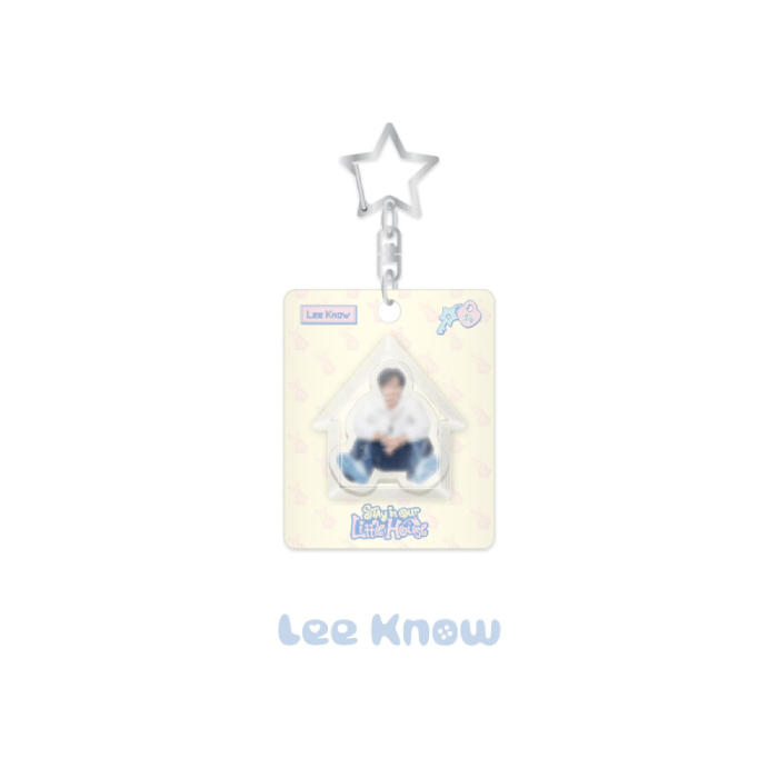 Stray Kids Mini Block Keyring - STAY in Our Little House Lee Know