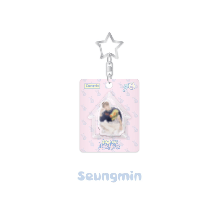 Stray Kids Mini Block Keyring - STAY in Our Little House Seungmin