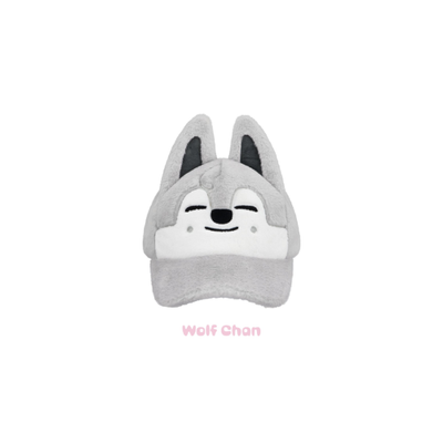 Stray Kids SKZOO Plush Cap - STAY in Our Little House Wolf Chan