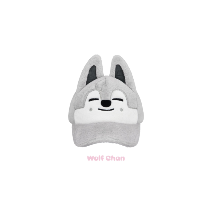 Stray Kids SKZOO Plush Cap - STAY in Our Little House Wolf Chan